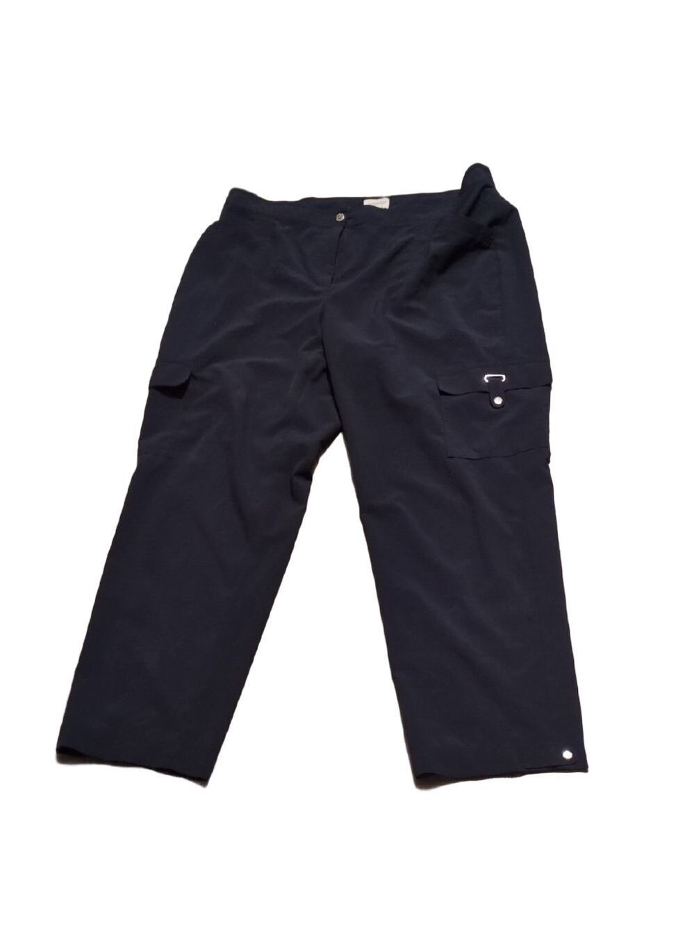 Zenergy By Chicos Navy Golf Pants Size 2 Short